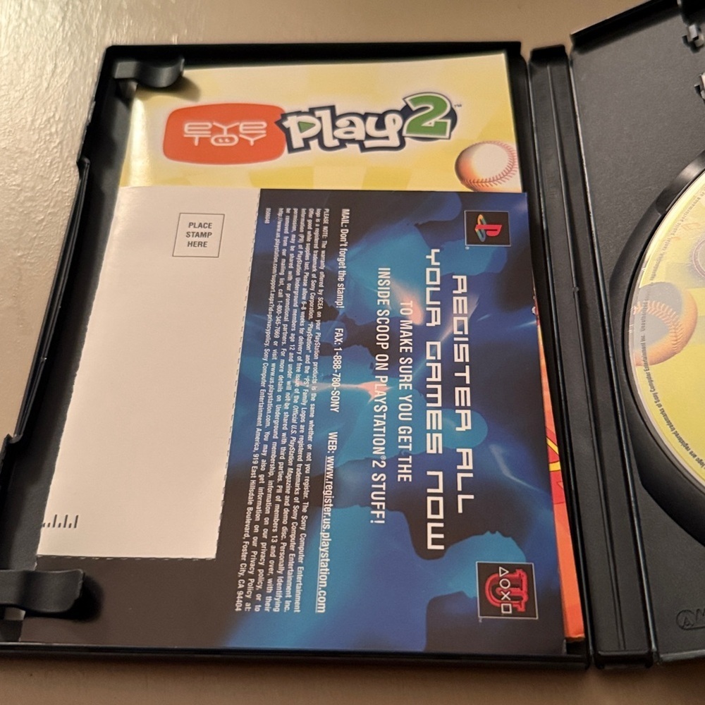 Eye Toy Play 2 | Sony Playstation 2 PS2 | Vintage Video Game - Picture 2 of 4